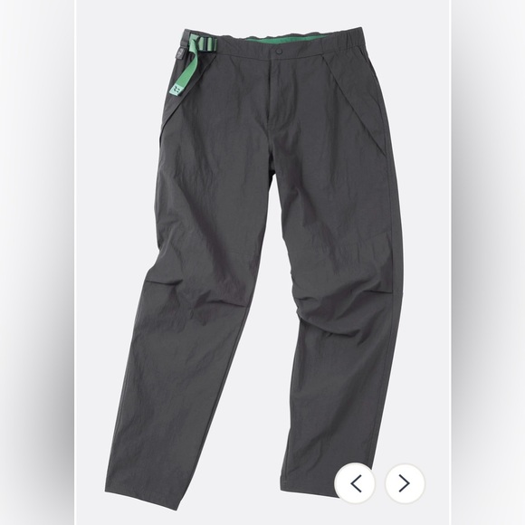 Rab Women's Rowtor Lightweight Outdoor Hiking Camping Utility Pants medium gray